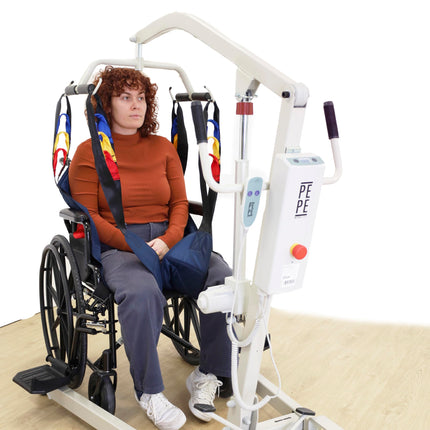 Pepe - Patient hoist, transfer chair, patient transporter, lift chair for the elderly, standing aid (electric transfer)