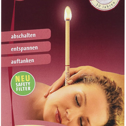 10 pieces (5 pairs) of original BIOSUN traditional ear candles with safety filters. With the magical scent of honey, sage, and chamomile.