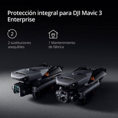 DJI Mavic 3E Worry-Free Basic Combo - Camera drone with 4/3 CMOS wide-angle camera, mechanical shutter, 56x hybrid zoom, 39 min flight time, centimeter-precise positioning, C2
