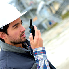 Alecto FR175BW - Walkie Talkies for children and adults - 2 radios with a range of 7 km - Blue