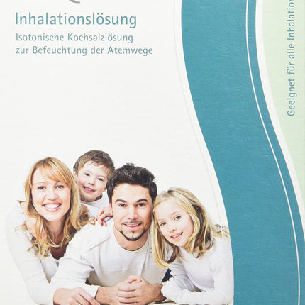 INQUA® Inhalation Solution | 50 ampoules of 2.5 ml each | Isotonic saline solution for inhalation for adults, children, and babies | Preservative-free | NaCl 0.9%