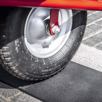 TRUTZHOLM curb ramp 100x25x4.5 cm access ramp wheelchair ramp rubber ramp threshold ramp