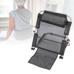 ZJchao Adjustable Lifting Bed Backrest, 6 Gears Adjustable Lifting Bed Backrest Foldable Bed Backrest with Pillow Book Pillow Reading Pillow Seating Aid for Seniors Patient Care