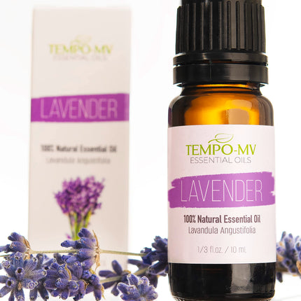 Organic Lavender Oil - 100% pure and natural, undiluted, therapeutic-grade. Lavender essential oil - Lavandula Angustifolia - for aromatherapy - diffusers and body care - Lavender Oil (10 ml.)