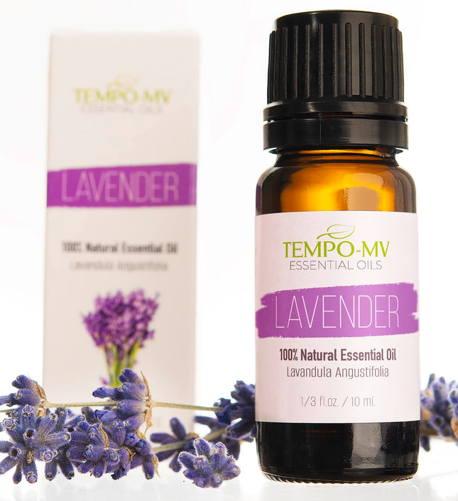 Organic Lavender Oil - 100% pure and natural, undiluted, therapeutic-grade. Lavender essential oil - Lavandula Angustifolia - for aromatherapy - diffusers and body care - Lavender Oil (10 ml.)