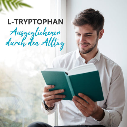 L-Tryptophan - High-dose L-Tryptophan 1000mg per tablet (120 vegan tablets) - Amino acid from plant fermentation - no unwanted additives, gluten-free and lactose-free - vitaworld