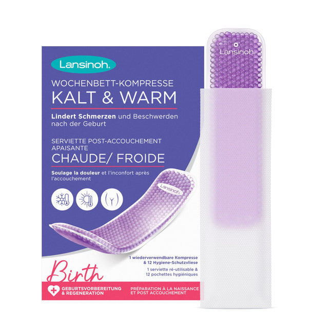 Lansinoh Postpartum Compress Cold &amp; Warm - relieves pain and discomfort after birth