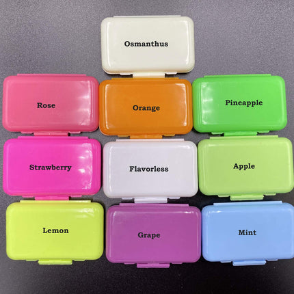 Orthodontic Wax for Braces, Dental Wax for Braces Wearers to Relieve Irritation and Pain, Dental Care Sets, 10 Pieces, 10 Colors