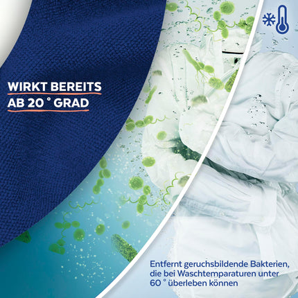 Sagrotan Laundry Hygiene Rinse Heavenly Fresh Refills – Disinfectant rinse for hygienically clean and fresh laundry – 5 x 1.2 l cleaner in a practical value pack