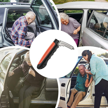 1/2-Piece Car Door Handle for Elderly People - Car Door Locking Handle for Seniors and Disabled | Mobility Aid for Cars | Car Door Locking Handle, Entry Aid and Exit Aid Grab Handle