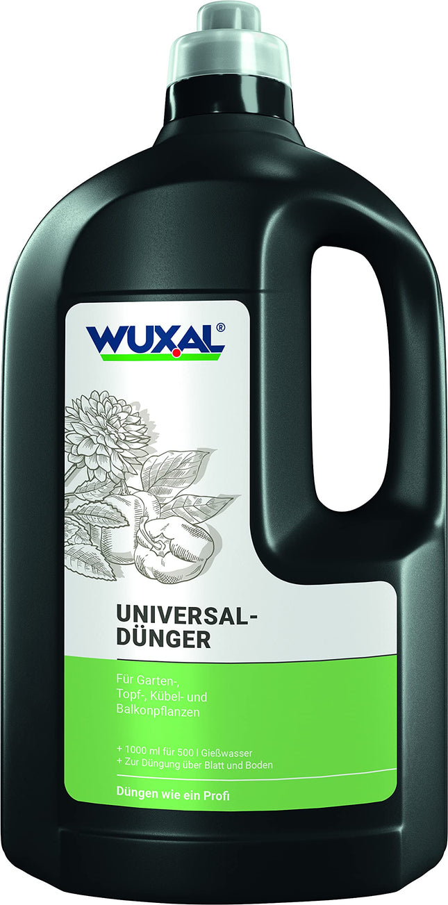 Wuxal Universal Fertilizer - 2000 ml - Liquid plant fertilizer for garden and houseplants - Suitable as both flower fertilizer and green plant fertilizer
