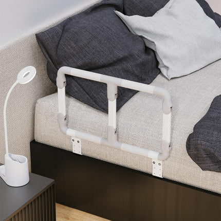 Heuffe bed rail fall protection for seniors, foldable bed handle, standing aid for older adults, safety bed railing, fall protection guard rail for nursing bed disabled