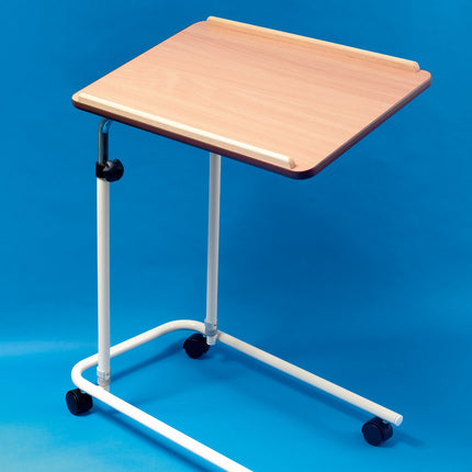 NRS Healthcare Bed and Chair Table with Castors