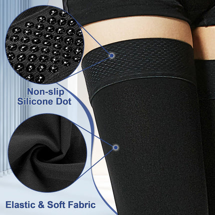 20-30 mmHg Medical Compression Stockings Women Men, Support Stockings with Closed Toes, Graduated Support for Varicose Veins, Edema