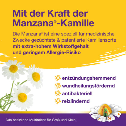 Kamillosan Wound and Healing Bath: Chamomile bath additive for sitz baths, against itching, hemorrhoid complaints, skin inflammations, 250 ml