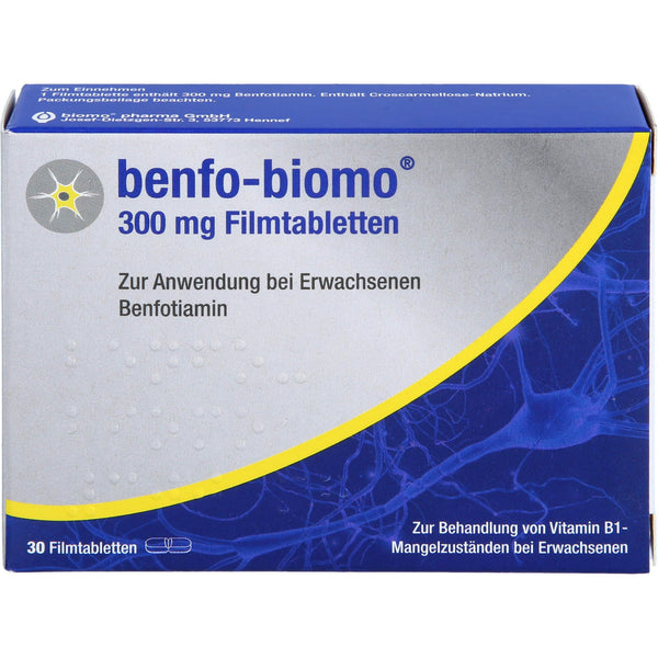 Benfo-biomo 300mg film-coated tablets 30 pieces