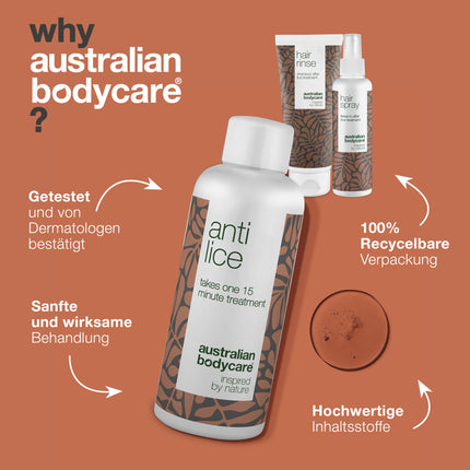 Head Lice Kit with Tea Tree Oil - Ultimate solution against lice and nit infestation with hair conditioner, hairspray and anti-lice treatment - Suitable for all hair types