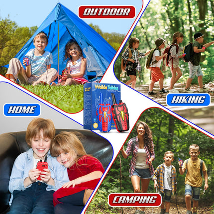 Toys from 3 4 5 6 7 8 9 10 years boy, Walkie Talkie children rechargeable gift boy girl 3-10 years spider toy walkie talkie outdoor games radio toys