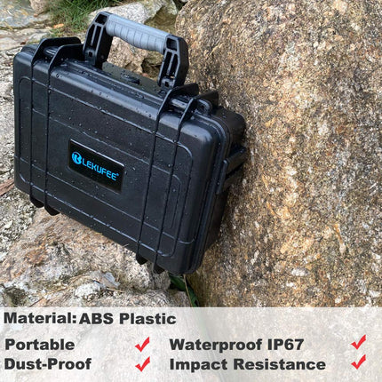 LEKUFEE Waterproof Case for DJI Mini 4K, DJI Mini 2 SE, DJI Mini 2 Combo or DJI Mini SE, DJI Mavic Mini (Case Only)
