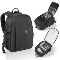 Smatree Professional Backpack for DJI Drone and Drone Accessories, for G*pro Action Camera and Osmo Action Camera, Black - For DJI Air 3, Large, Professional