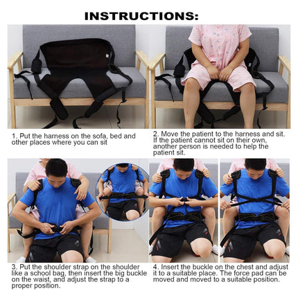 Ziennhu lifting sling, for toileting, lifting aid, nursing sling for patients, patient lifting sling, for bathing