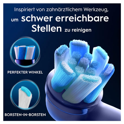 Oral-B iO Ultimate Cleaning Electric Toothbrush Heads, 8 Pack, Ultimate Tooth Cleaning, Original Toothbrush Head for Oral-B Toothbrushes, Mailbox-Safe Packaging, White