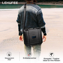 Lekufee Waterproof Hard Case for DJI Mini 4 Pro, DJI Mini 3 Pro, Mini 3 Drone, DJI RC 2, DJI RC N2/N1, DJI Goggles 3(Not for Goggles N3)/2/Integra, DJI RC Motion 2 and Accessories (Case Only)