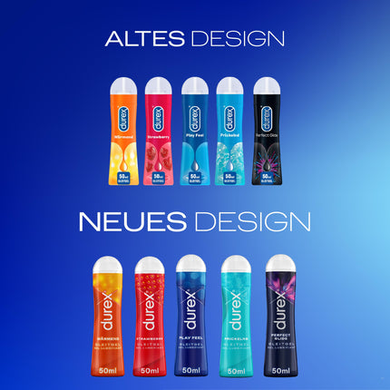 Durex Play Lubricant Versatile Mix Pack for Women &amp; Men - Set with water-based lubricant for sex &amp; condom-compatible (3 x 50 ml)