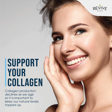 Revive Naturals Multi-Collagen Protein Powder - Types I, II, III, V &amp; X - Hydrolyzed Grass-Fed Beef, Wild-Caught Fish and Free-Range Chicken, Unflavored, Halal - (400g), Powder