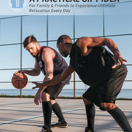 CAMBIVO compression stockings for women and men, 2 pairs, compression socks, support stockings for running, sports, flights, travel, cycling