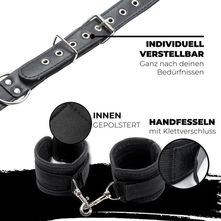 Ivomaa BDSM Toys - Sex Toys for Couples Extremely Hard, Restraints &amp; Bondage Set, BDSM Toys Extreme for Women, Erotic Sex Toys for Couples Extreme Sex Toys Handcuffs for Sex Games