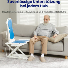 VOCIC Standing Aids, Electric, multifunctional stand-up chair, height adjustable up to 68 cm, seniors' assistance when getting up from the floor, load capacity up to 136 kg