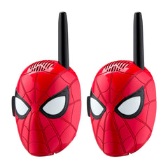 ekids SM-202 Spider-Man Walkie Talkie for Children, Red, One Size