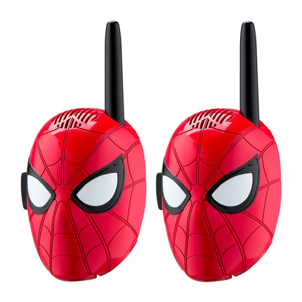 ekids SM-202 Spider-Man Walkie Talkie for Children, Red, One Size