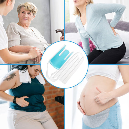 2 pieces of sock and trouser aid, dressing aid for elderly and disabled pregnant women (sock aid*1, trouser aid*1)