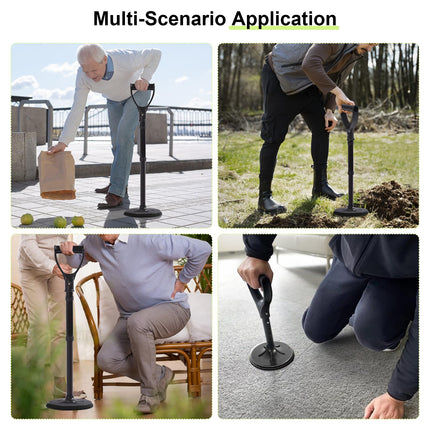 Bed riser, riser bed for seniors, adjustable height standing aid sofa, help getting up from the floor for seniors, stability standing aid &amp; supports, minimum load capacity 90 kg (black)