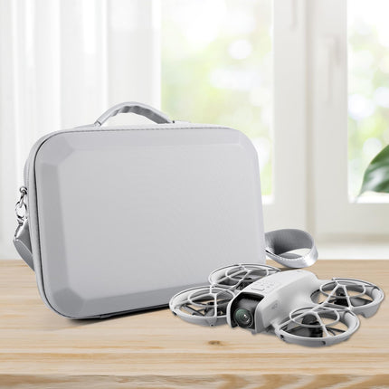 Bag for DJI Neo, Portable PU Compact Case with Strap, Carrying Case for DJI Neo Fly More Combo Drone and Accessories