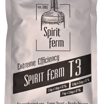 Spiritferm T3 yeast fermentation