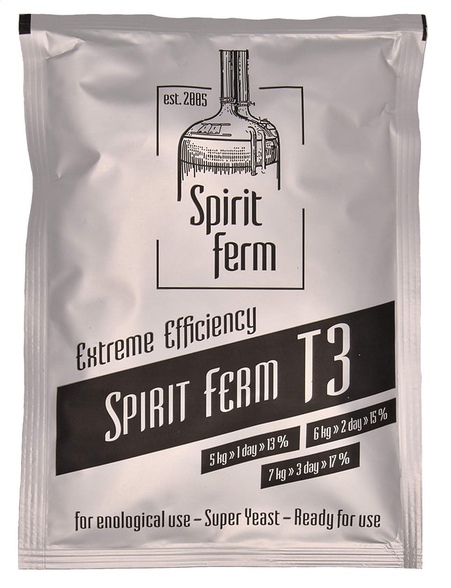 Spiritferm T3 yeast fermentation