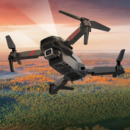 TURBO CHALLENGE - Elite Drone MKX - Drone - 400318 - Aircraft - Black - 2 Rechargeable Batteries - Plastic - Gift - Birthday - Luminous - Video - Ages 8+