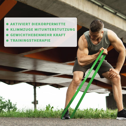 POWER GUIDANCE Resistance Bands, resistance bands set of 5 for strength training including carrying bag, pull-up fitness bands, bands strength training for fitness/sports/muscle building/pull-ups/yoga/crossfit