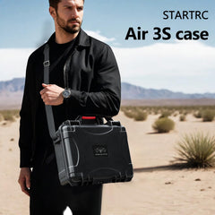 STARTRC Air 3S Carrying Case, Waterproof Hard Case for DJI Air 3S Fly More Combo, Compatible with DJI Air 3S Accessories, RC 2/RC/RC-N3/N2 Controller, Charging Station