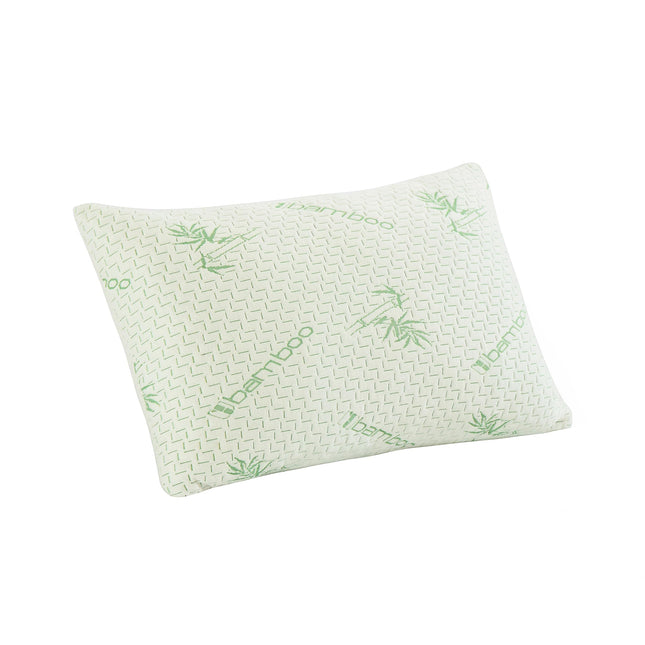 Bamboo pillow - orthopedic neck support pillow - memory foam pillow - orthopedic pillow sleeping pillow - neck pillow pillow - removable cover - bamboo viscose pillowcase (60 x 40 cm)