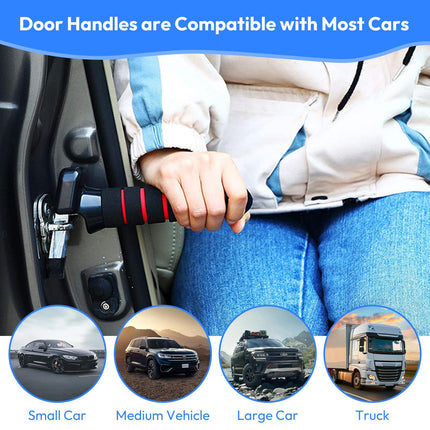 Car exit aid with handle cord, multifunctional car exit aid, car entry aid for pregnant women, seniors, disabled, grab handle for car for most vehicles, 19 * 12 * 7cm
