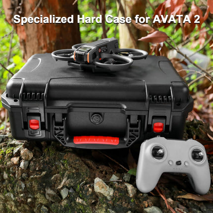 Uvafly Avata 2 Hard Case, Waterproof Bag for DJI Avata 2 Fly More Combo Drone, Travel Storage Bag for RC Motion 3, FPV Remote Controller 3 Accessories (Fit Goggles 3)