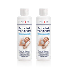 Hanse Pro Waterbed Vinyl Cream (2 x 250 ml) | Waterbed Care | Waterbed Accessories | Suitable for all waterbeds