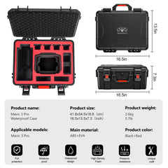 STARTRC Waterproof Hard Case Carrying Bag for DJI Mavic 3 Pro/Mavic 3 Pro Cine/Mavic 3 Pro Fly More Combo for DJI RC Pro/RC Controller, Drone Accessories