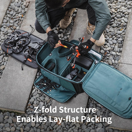 PGYTECH OneMo Drone Backpack for DJI FPV like DJI Avata 2, DJI Mini 4 Pro, Professional Waterproof Backpack Bag for FPV Racing Quadcopter/FPV Goggles/DJI Remote Controller/More FPV Accessories, 30L