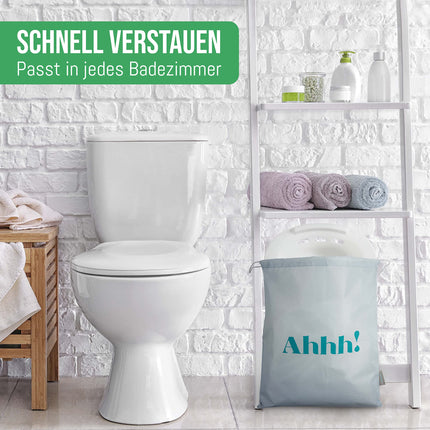 ZENVENTURE Sitz Bath - Premium Bidet Insert for the Toilet - Sitz Bath for the Treatment of Hemorrhoids - Practical Toilet Insert for Pregnant Women