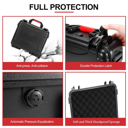 Uvafly Avata 2 Hard Case, Waterproof Bag for DJI Avata 2 Fly More Combo Drone, Travel Storage Bag for RC Motion 3, FPV Remote Controller 3 Accessories (Fit Goggles 3)